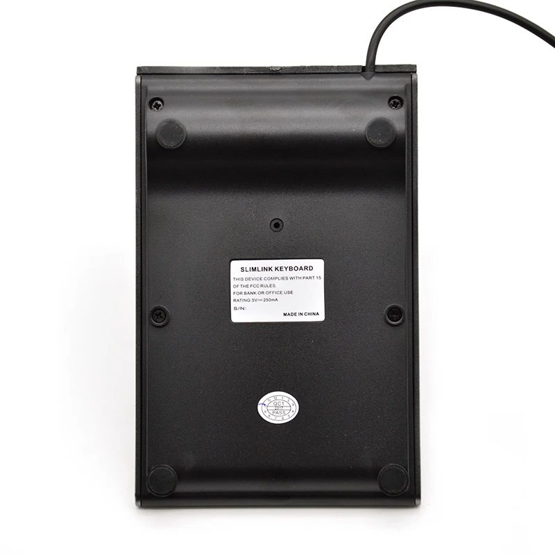 SUNROSE K19B security check password keyboard USB digital keypad securities bank to collect money
SUNROSE K19B security check password keyboard USB digital keypad securities bank to collect money