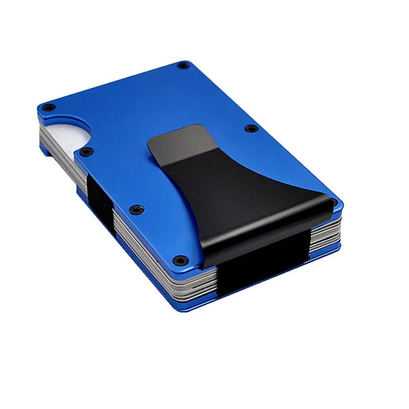 Wholesale 5pcs/lot Slim RFID Blocking Metal Mini Credit Card ID Holder Carbon Fiber Aluminum Women Men Wallet Money Clip M11
Wholesale 5pcs/lot Slim RFID Blocking Metal Mini Credit Card ID Holder Carbon Fiber Aluminum Women Men Wallet Money Clip M11