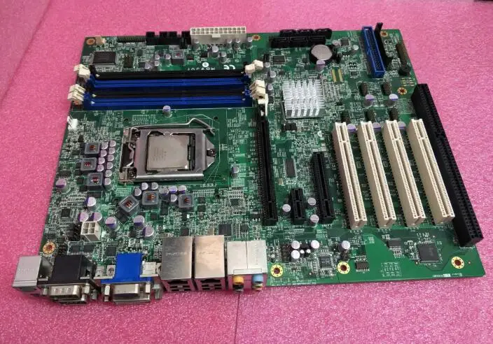 100% OK Original IPC Mainboard MB950F ATX Industrial Motherboard LGA 1156 4-PCI ISA PCIE With CPU RAM | Компьютеры и офис