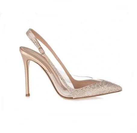 Elegant Gold Rhinestone Pumps Women Shoes Pointed Toe Slingback Thin Heels Crystal Wedding Shoes Bride Cut-out Patwhwork Pumps
Elegant Gold Rhinestone Pumps Women Shoes Pointed Toe Slingback Thin Heels Crystal Wedding Shoes Bride Cut-out Patwhwork Pumps