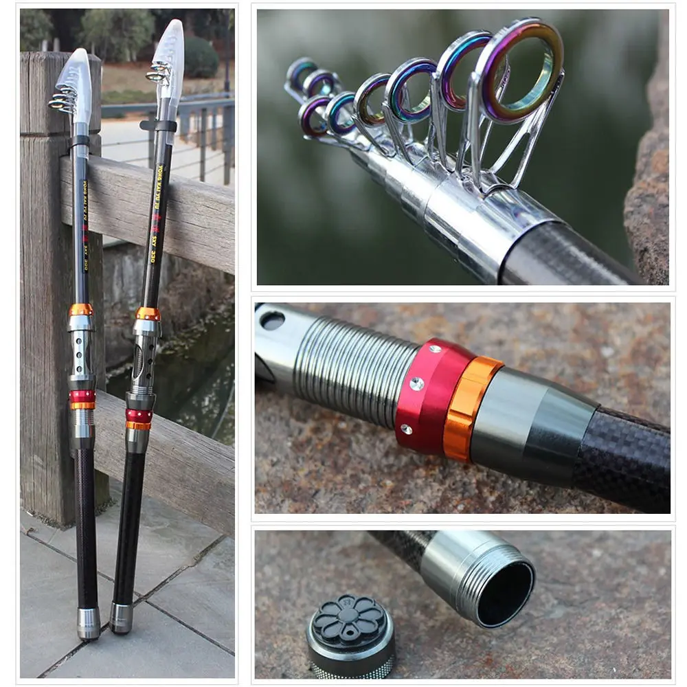 2.7M Portable Carbon Fiber Telescope Fishing Rods Spinning Pole Travel Ultra Light Sea Fishing Boat Fishing
2.7M Portable Carbon Fiber Telescope Fishing Rods Spinning Pole Travel Ultra Light Sea Fishing Boat Fishing
