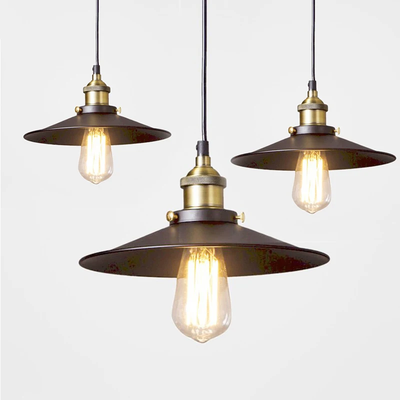 Industrial style retro led pendant lights lamp e27 socket, vintage led hang lamp for restaurant bedroom home deco black&white
Industrial style retro led pendant lights lamp e27 socket, vintage led hang lamp for restaurant bedroom home deco black&white