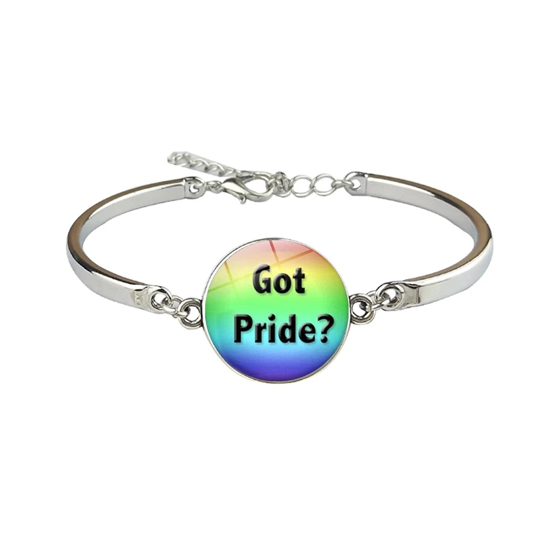 LGBT Радужный шарм браслеты гей лесбиянок гордыня гомосексуальная любовь
