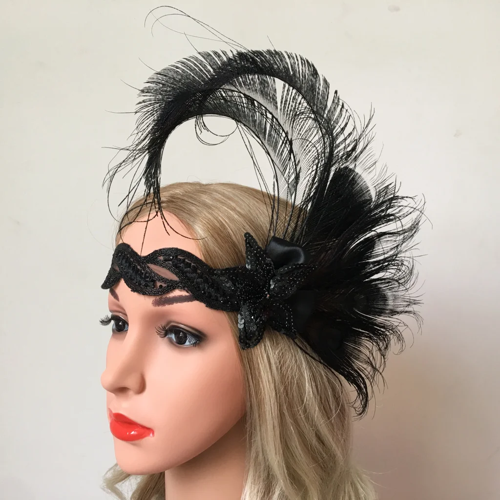 Novelty 1920s Flapper Headpiece Roaring 20s Women Girls Headbands Great Gatsby Accessories for Prom Pageant Wedding Party
Novelty 1920s Flapper Headpiece Roaring 20s Women Girls Headbands Great Gatsby Accessories for Prom Pageant Wedding Party