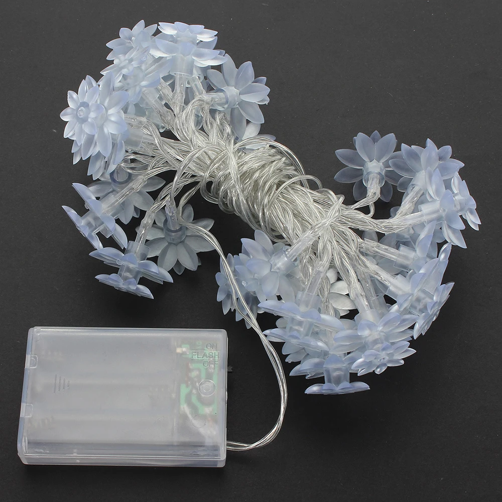 1.2/2m 10/20leds Holiday lights Beautiful Lotus Led Light string Battery Operated christmas valentine Day fairy decor DA
1.2/2m 10/20leds Holiday lights Beautiful Lotus Led Light string Battery Operated christmas valentine Day fairy decor DA
