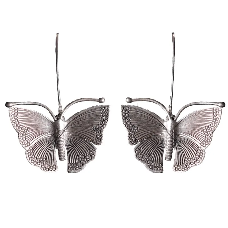 high quality Thailand handmade 925 Sterling Silver Vintage Butterfly Earrings For Women Lady Gift Sterling-silver-jewelry
high quality Thailand handmade 925 Sterling Silver Vintage Butterfly Earrings For Women Lady Gift Sterling-silver-jewelry