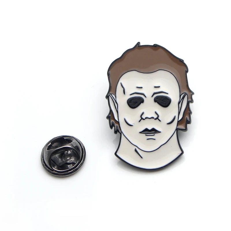 Homegaga Michael Myers Zinc alloy tie pins badges para shirt bag clothes backpack shoes brooches badges medals decorations D1883
Homegaga Michael Myers Zinc alloy tie pins badges para shirt bag clothes backpack shoes brooches badges medals decorations D1883
