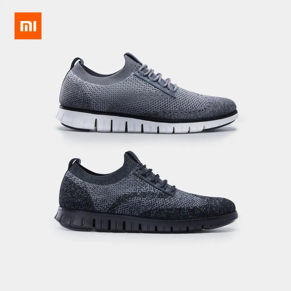 Спортивная обувь Xiaomi серии Coollinght деловые мужские легкие модные туфли с мягкой
