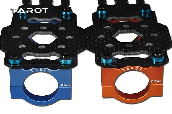 Multi Rotor Helicopter Part Taot FY680 650 M16 metal carbon motor fixing mount set blue and orange TL68B08-02 TL68B08-01
Multi Rotor Helicopter Part Taot FY680 650 M16 metal carbon motor fixing mount set blue and orange TL68B08-02 TL68B08-01