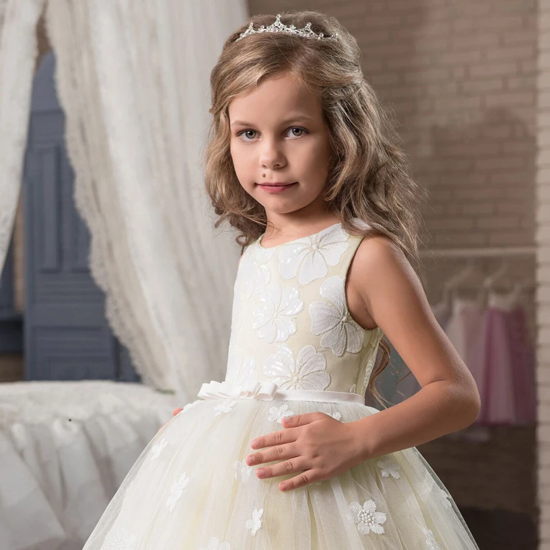 Fancy Flower Long Prom Gowns Teenagers Dresses for Girl Children Party Clothing Kids Evening Formal Dress
Fancy Flower Long Prom Gowns Teenagers Dresses for Girl Children Party Clothing Kids Evening Formal Dress