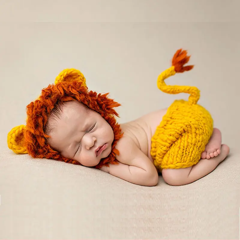 Новинка 2019, милые детские шапки с изображением Льва, реквизит для фотосессии новорожденных, мягкие вязаные детские реквизит для фотосессии ...
Новинка 2019, милые детские шапки с изображением Льва, реквизит для фотосессии новорожденных, мягкие вязаные детские реквизит для фотосессии ...