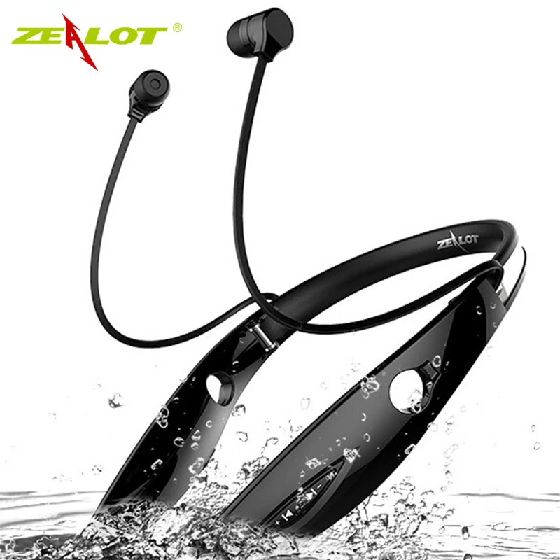 Оригинальные спортивные Bluetooth наушники Zealot H1 стереогарнитура 4 0 универсальные