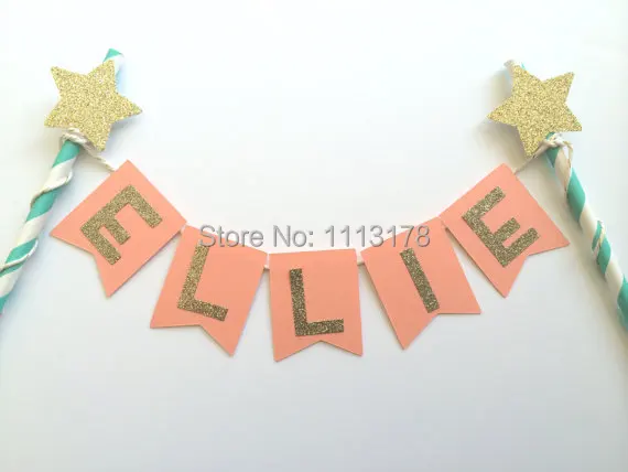 custom names Cake Topper with straw Bunting Banner. 1st Birthday Princess Party birthday baby shower decor
custom names Cake Topper with straw Bunting Banner. 1st Birthday Princess Party birthday baby shower decor