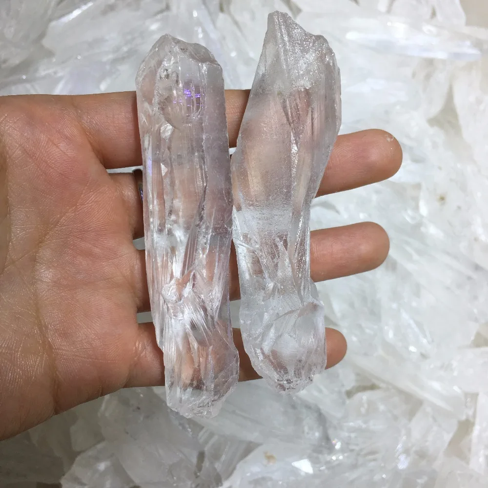 2pcs big size natural Brazil rough clear quartz specimen wand skeleton crystal reiki healing crystals wicca energy stone
2pcs big size natural Brazil rough clear quartz specimen wand skeleton crystal reiki healing crystals wicca energy stone