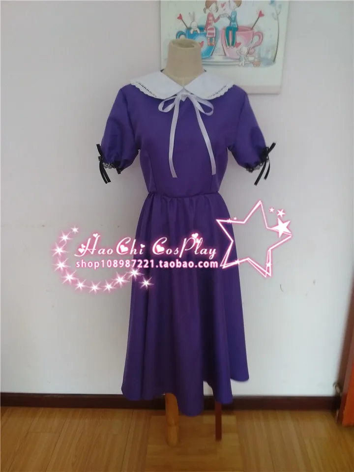School-Live! Gakkou Gurashi! Sakura Megumi Anime Party Cosplay Costume Purple Casual Dress
School-Live! Gakkou Gurashi! Sakura Megumi Anime Party Cosplay Costume Purple Casual Dress