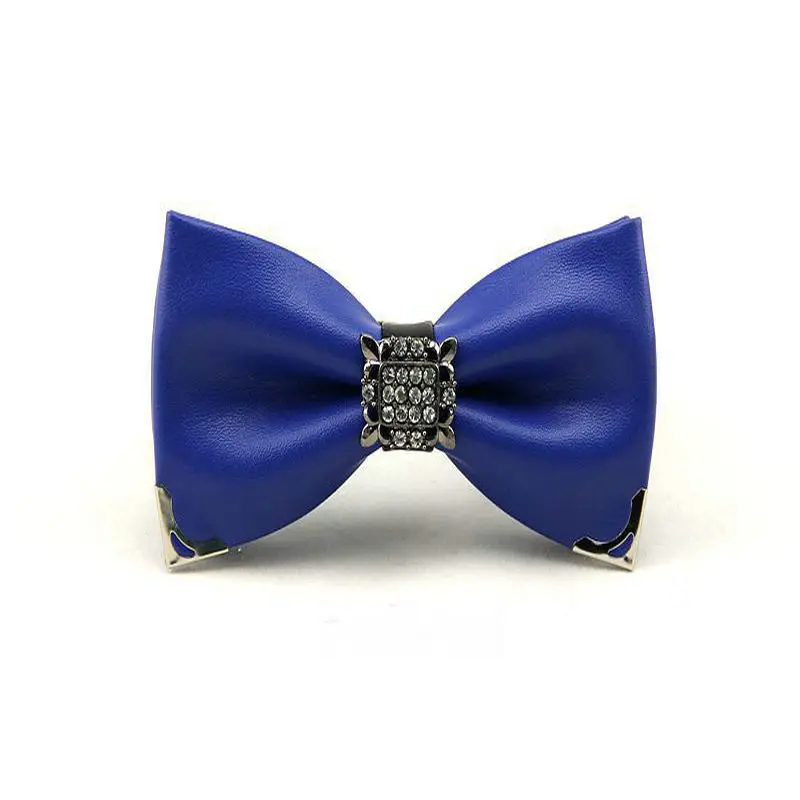 Men Women Silver Metal Alloy Head Crystal Rhinestone PU Leather Bow Tie New Handmade Wedding Business Party Suit Neckwear Bowtie
Men Women Silver Metal Alloy Head Crystal Rhinestone PU Leather Bow Tie New Handmade Wedding Business Party Suit Neckwear Bowtie