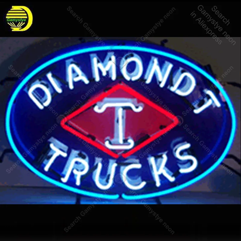 Diamond T Trucks Neon Light Sign Glass Tube Handcraft Neon Bulbs Sign Decor Room Garage Wall Neon board Sign Retro Arcade lamps
Diamond T Trucks Neon Light Sign Glass Tube Handcraft Neon Bulbs Sign Decor Room Garage Wall Neon board Sign Retro Arcade lamps