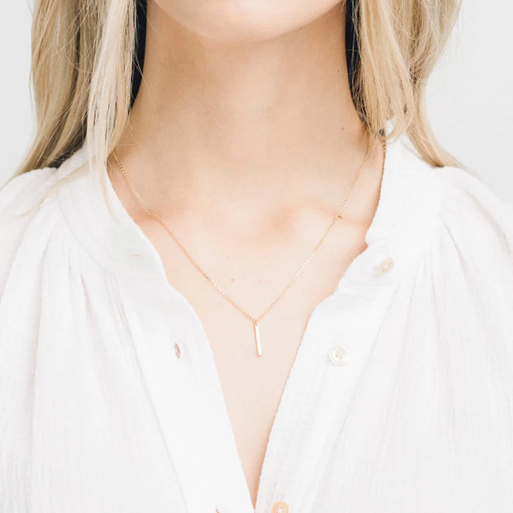 e-Manco Stylish Stainless Steel Pendant Necklace Thin Link Chain Necklace Best Friend Necklace Minimalist choker Jewelry
e-Manco Stylish Stainless Steel Pendant Necklace Thin Link Chain Necklace Best Friend Necklace Minimalist choker Jewelry