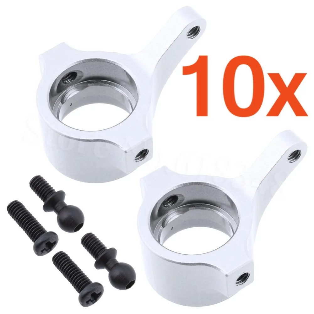 10Pairs Aluminum Steering Hub Carrier(L/R) For 1/18 Revel 24540 Scorch Hobbico Dromida BX/MT/SC4.18 Short Course Monster Truck
10Pairs Aluminum Steering Hub Carrier(L/R) For 1/18 Revel 24540 Scorch Hobbico Dromida BX/MT/SC4.18 Short Course Monster Truck