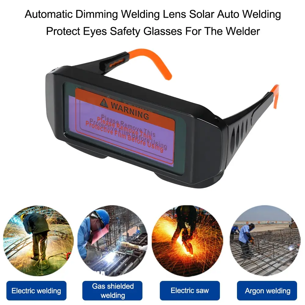 Automatic Dimming Welding Lens Solar Auto Welding Protect Eyes Safety Glasses Dimming Welding Glasses For The Welder
Automatic Dimming Welding Lens Solar Auto Welding Protect Eyes Safety Glasses Dimming Welding Glasses For The Welder