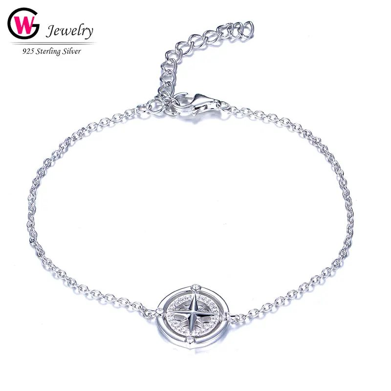 2019 GW Silver 925 Bohemian Compass Bangle Bracelets Women Girls Clasps Cuff Bracelets Fashionable Jewelry Rope Chain Charm
2019 GW Silver 925 Bohemian Compass Bangle Bracelets Women Girls Clasps Cuff Bracelets Fashionable Jewelry Rope Chain Charm