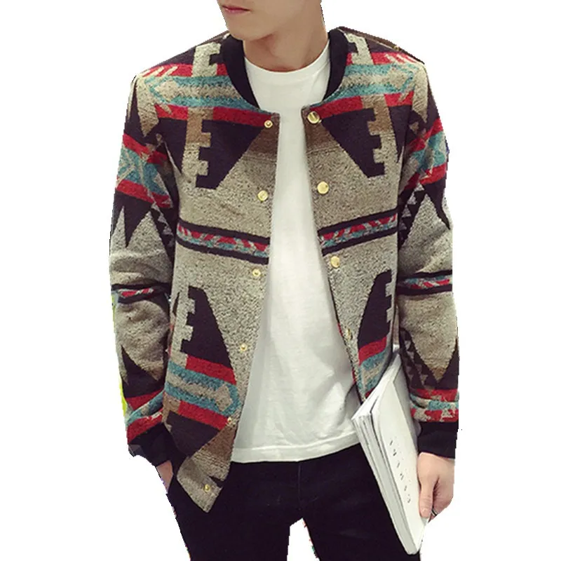 Fashion men baseball jacket Spring autumn Patchwork Casual coat mens Stand collar Bomber jacket Male Single-breasted outerwear
Fashion men baseball jacket Spring autumn Patchwork Casual coat mens Stand collar Bomber jacket Male Single-breasted outerwear