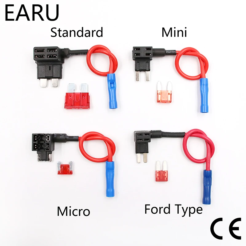 Держатель предохранителя 12 В дополнительный переходник для крана Micro Mini Standard Ford