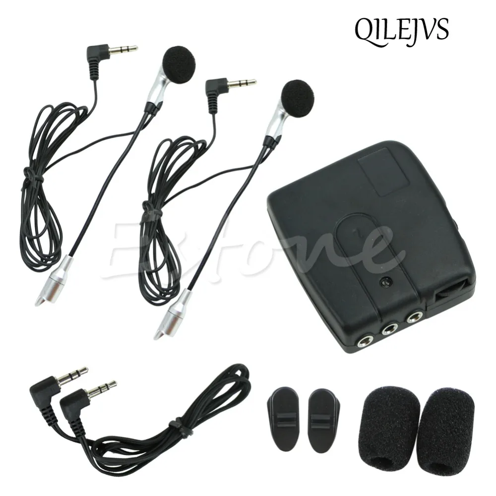 2-way Motorcycle Motorbike Helmet Intercom Headset Communication System New Hot