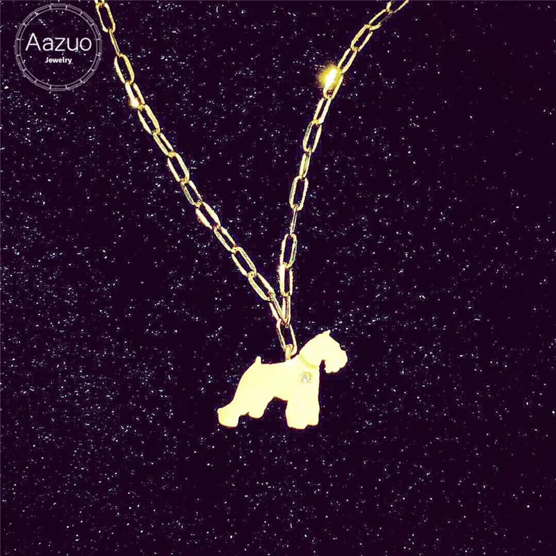Aazuo настоящий бриллиант 18K желтое золото милое животное собака подвеска с цепочкой браслет подарок для ребенка для женщин Au750
Aazuo настоящий бриллиант 18K желтое золото милое животное собака подвеска с цепочкой браслет подарок для ребенка для женщин Au750