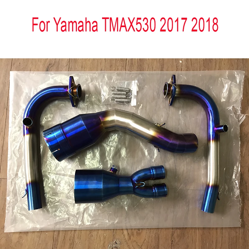 Для мотоцикла Yamaha Tmax 530 2017 2018 мотоцикла 51 мм выхлопная полная система средней трубы детской 530 17 18
Для мотоцикла Yamaha Tmax 530 2017 2018 мотоцикла 51 мм выхлопная полная система средней трубы детской 530 17 18