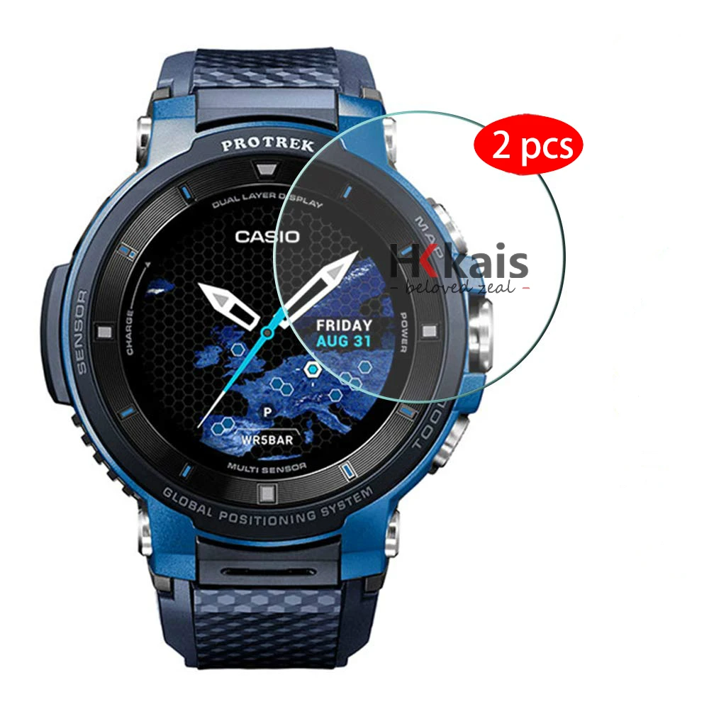 Закаленное стекло для CASIO PRO TREK Smart WSD-F30 Защитное экрана | Мобильные телефоны и