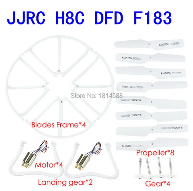 DFD F183 H8C Full Set Replacement Parts Propeller Motor Landing Gear Blade Frame for DFD F183 Drone
DFD F183 H8C Full Set Replacement Parts Propeller Motor Landing Gear Blade Frame for DFD F183 Drone