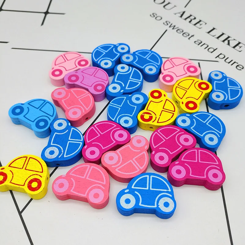50pcs/lot 25x18mm Wooden Beads Lovely Car Styles Spacer Beading Wood Beads Toys For Baby Kids DIY Wood Craft MR 008
50pcs/lot 25x18mm Wooden Beads Lovely Car Styles Spacer Beading Wood Beads Toys For Baby Kids DIY Wood Craft MR 008