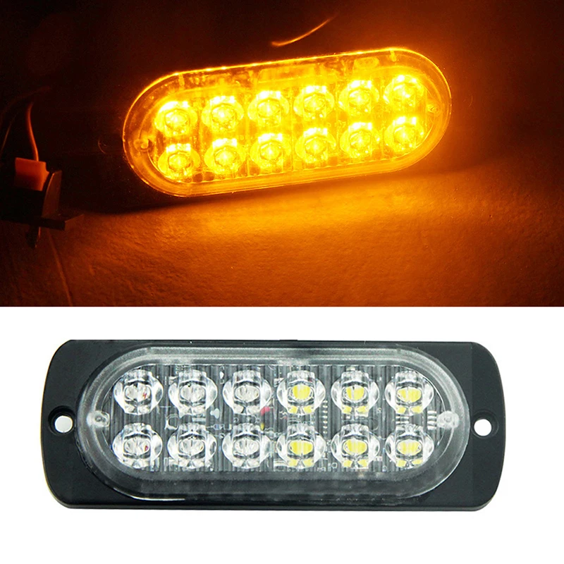 2x Yellow Amber White Red 12Leds SUV Truck Car 12V 24V Vehicle Led Warning Lamp Engineer Police Emergency Flash Strobe Light Bar
2x Yellow Amber White Red 12Leds SUV Truck Car 12V 24V Vehicle Led Warning Lamp Engineer Police Emergency Flash Strobe Light Bar