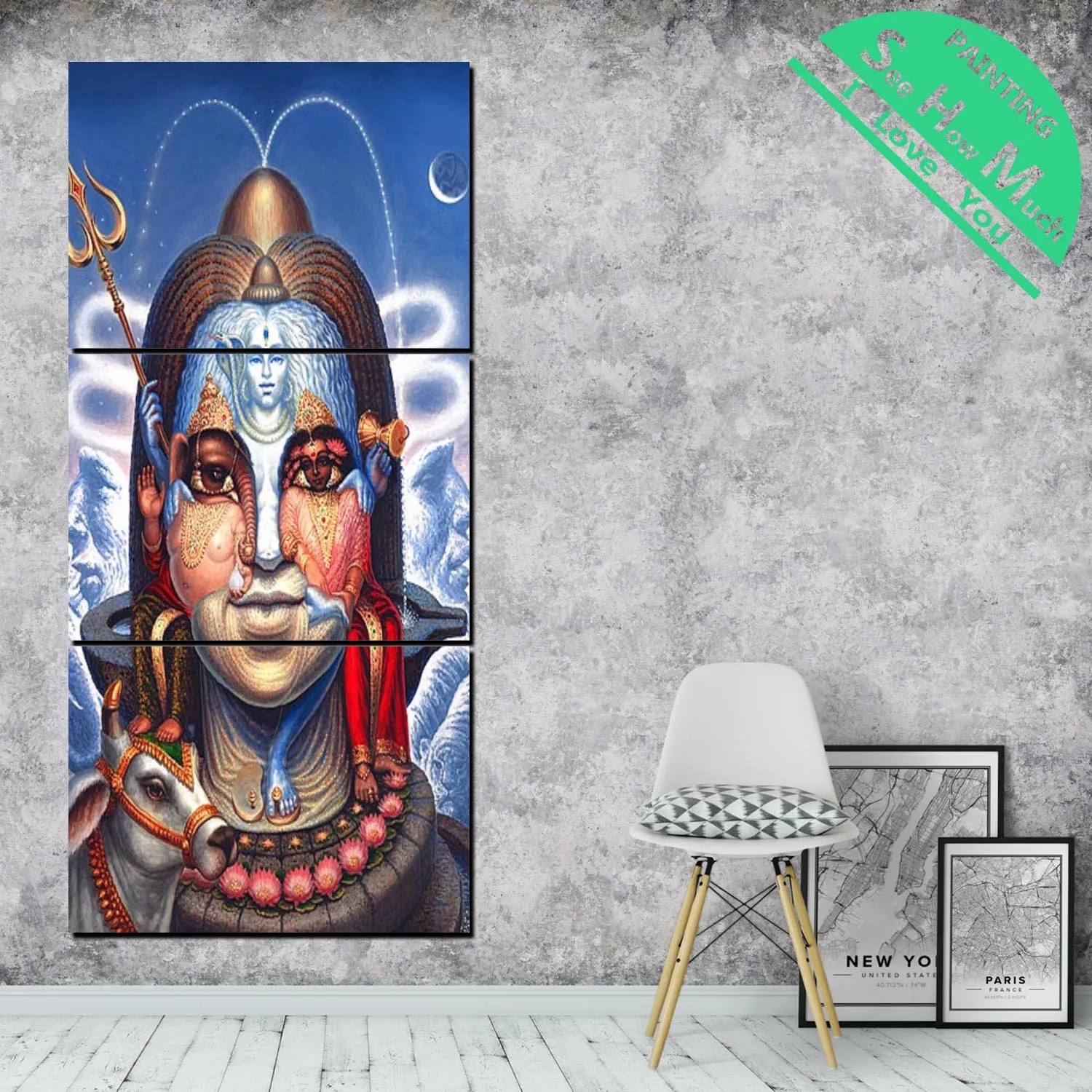 3 Pieces Lord Shiva Tradition Wall Pictures HD Printed Canvas Painting with Pictures Decoration Wall art Canvas Paintings
3 Pieces Lord Shiva Tradition Wall Pictures HD Printed Canvas Painting with Pictures Decoration Wall art Canvas Paintings