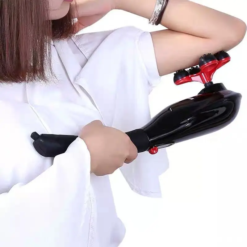 New Electric Cervical Neck massager Handheld Full Body Back Foot Shoulder Facial Head Massage Stick Roller massager Instrument
New Electric Cervical Neck massager Handheld Full Body Back Foot Shoulder Facial Head Massage Stick Roller massager Instrument