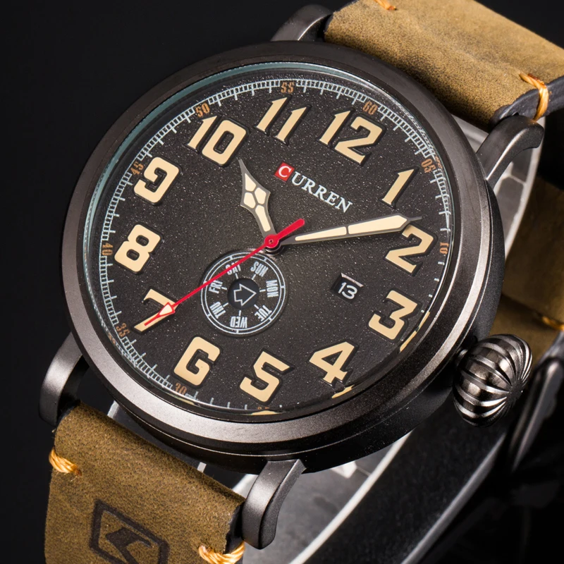 CURREN Fashion Men Watch Casual Business Wristwatch Date Week Quartz Genuine Leather Strap Male Clock Montre Homme Reloj Hombre
CURREN Fashion Men Watch Casual Business Wristwatch Date Week Quartz Genuine Leather Strap Male Clock Montre Homme Reloj Hombre