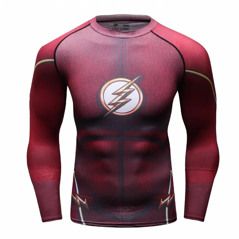 Summer 3D Printed T-shirts Men Raglan Long Sleeve Compression Shirt Flash Cosplay Costume Crossfit Fitness Clothing Tops Male
Summer 3D Printed T-shirts Men Raglan Long Sleeve Compression Shirt Flash Cosplay Costume Crossfit Fitness Clothing Tops Male