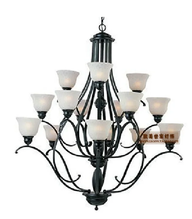3 layers iron chandelier Continental Iron lamp living room sizes can be customized 80065 Classical Specials|lamp mazda|lamp slidelamp ventilator |