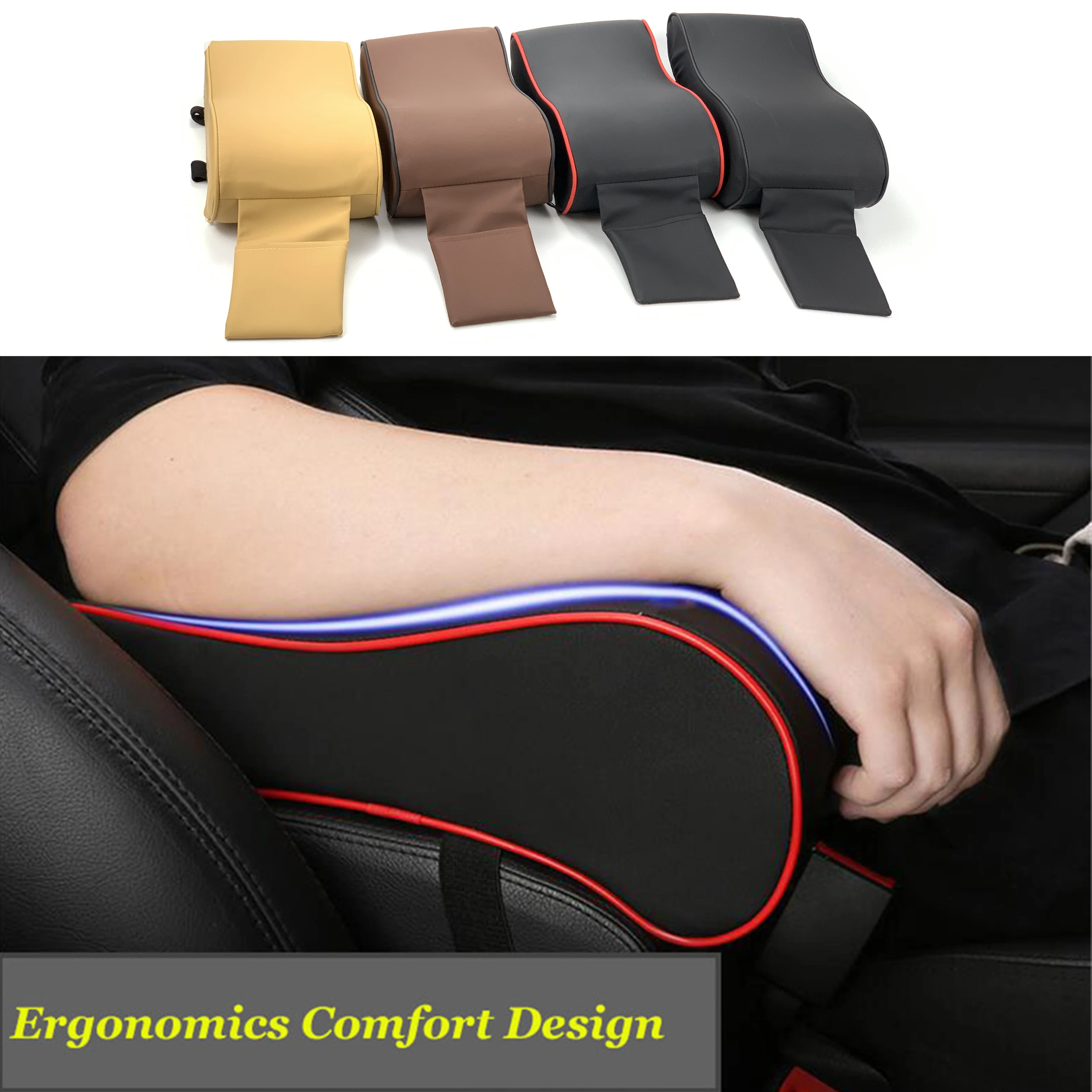 New Leather Car Armrest Pad Universal Auto Armrests Car Center Console Arm Rest Seat Box Pad Vehicle Protective Car Styling
New Leather Car Armrest Pad Universal Auto Armrests Car Center Console Arm Rest Seat Box Pad Vehicle Protective Car Styling
