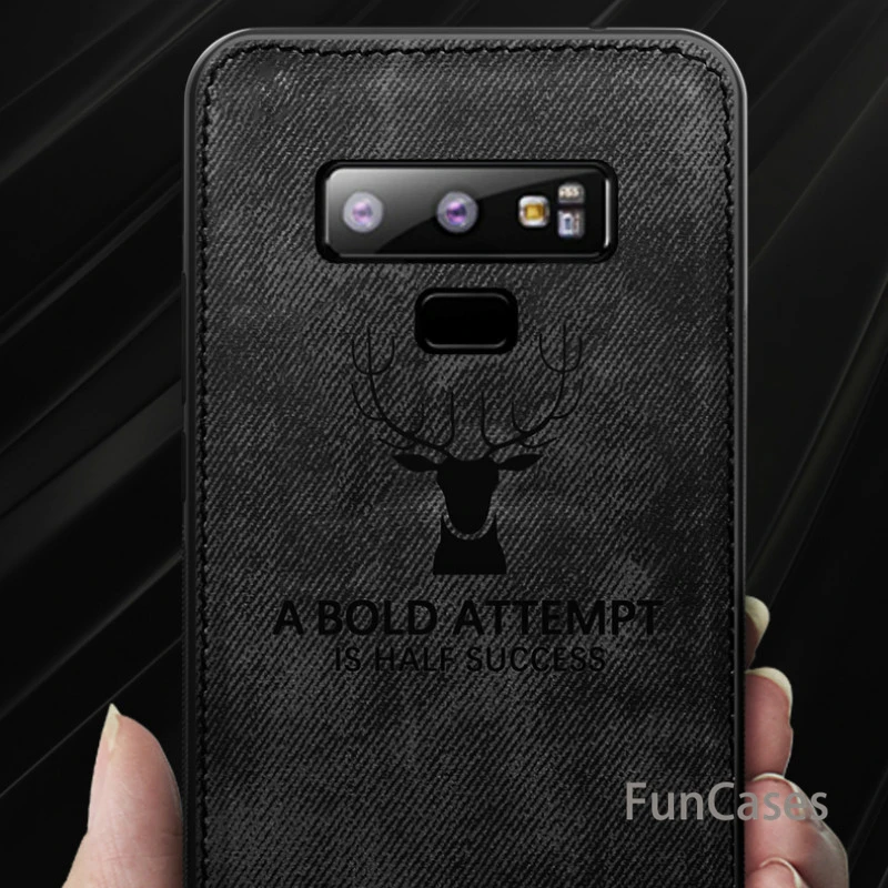 Роскошный Ультратонкий чехол с оленем для телефона samsung Note 9 8 J6 J4 A6 Plus 2018 S9 S8 J3 J5 J7