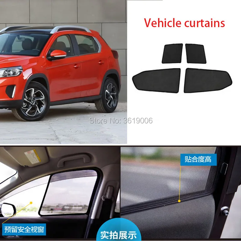 4pcs High-end custom For Citroen C3-XR 15-19 card type magnetic car curtain sun shade car window shade car styling
4pcs High-end custom For Citroen C3-XR 15-19 card type magnetic car curtain sun shade car window shade car styling