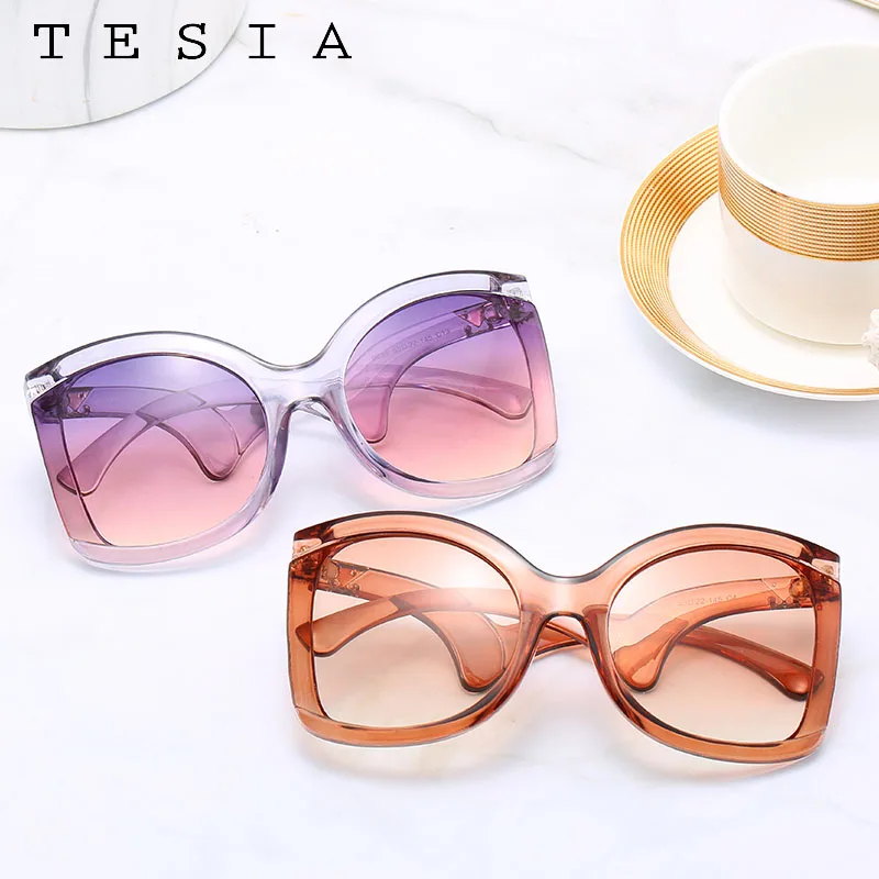 Luxury Women Sunglasses Unique Gradient Lens Cat Eye Sunglasses Fashion Personality Eyewear Big Frame Cateye Glasses Oculos
Luxury Women Sunglasses Unique Gradient Lens Cat Eye Sunglasses Fashion Personality Eyewear Big Frame Cateye Glasses Oculos