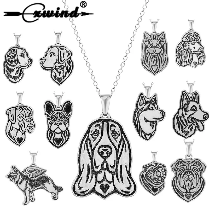 Cxwind Fashion Charm Dog Tag Pendant Necklace Lady Personality Necklace Pet Puppy Jewelry Direct Sales Christmas Gifts Can Be Wh
Cxwind Fashion Charm Dog Tag Pendant Necklace Lady Personality Necklace Pet Puppy Jewelry Direct Sales Christmas Gifts Can Be Wh