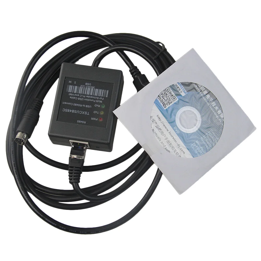Программируемый кабель TSXCRJMD25 + TSXCUSB485 замена TSXPCX3030 для Schneider Micro Premium Twido PLC HMI