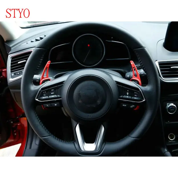 STYO Car Gear Shift Level Paddle Steering Wheel DSG Shifter Extension Trim Fit For Mazda1 3 6 M3 M6 RX8 CX-5
STYO Car Gear Shift Level Paddle Steering Wheel DSG Shifter Extension Trim Fit For Mazda1 3 6 M3 M6 RX8 CX-5
