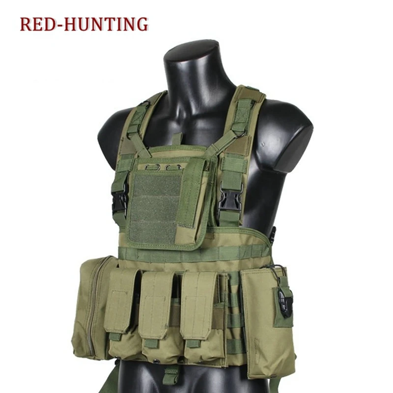 Military Tactical Vest Wargame Body Molle Vest Hunting Vest CS Outdoor Jungle Equipment Tactical RRV Vest
Military Tactical Vest Wargame Body Molle Vest Hunting Vest CS Outdoor Jungle Equipment Tactical RRV Vest