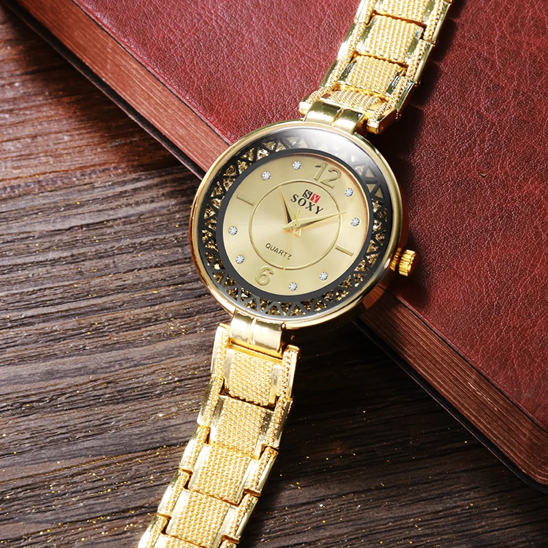 SOXY Womens Watch NEW zegarek damski 2019 Watches Womens Stainless Steel Wrist Watch Bracelet Watches Femme Gift Clock Saat
SOXY Womens Watch NEW zegarek damski 2019 Watches Womens Stainless Steel Wrist Watch Bracelet Watches Femme Gift Clock Saat