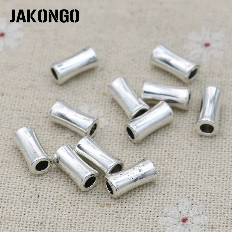 JAKONGO Antique Silver Plated Bucket Loose Spacer Beads for Jewelry Making Bracelet DIY Handmade Accessories Craft 20pcs 10x5mm
JAKONGO Antique Silver Plated Bucket Loose Spacer Beads for Jewelry Making Bracelet DIY Handmade Accessories Craft 20pcs 10x5mm