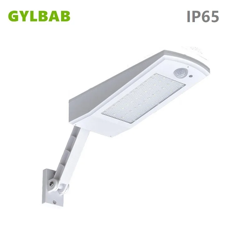 GYLBAB Солнечная энергия 48LED 900LM Настенный светильник PIR датчик движения с регулируемым полюсом для наружного применения 4 режима 800lm
GYLBAB Солнечная энергия 48LED 900LM Настенный светильник PIR датчик движения с регулируемым полюсом для наружного применения 4 режима 800lm